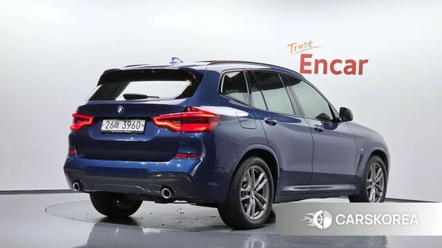 BMW X3 (G01) 2019 Синий из Кореи