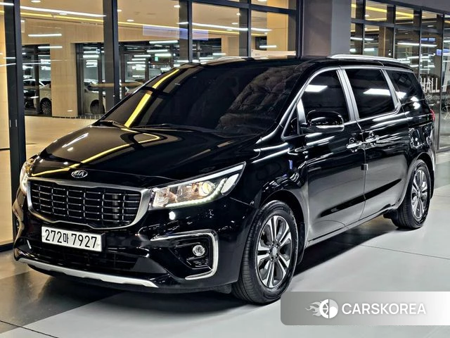 Kia The New Carnival 2020 Черный из Кореи