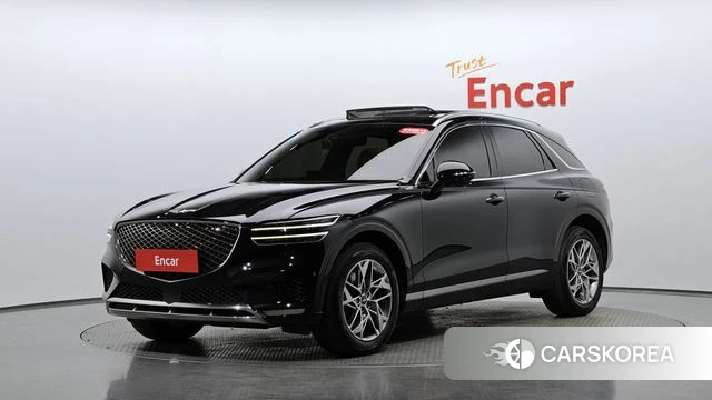 Genesis GV70 2021 Черный из Кореи