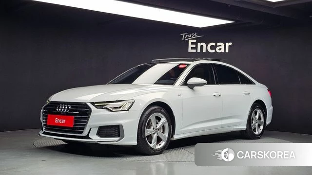 Audi A6 (C8) 2020 Белый из Кореи