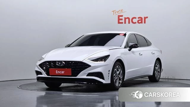 Hyundai Sonata (DN8) 2023 Белый из Кореи