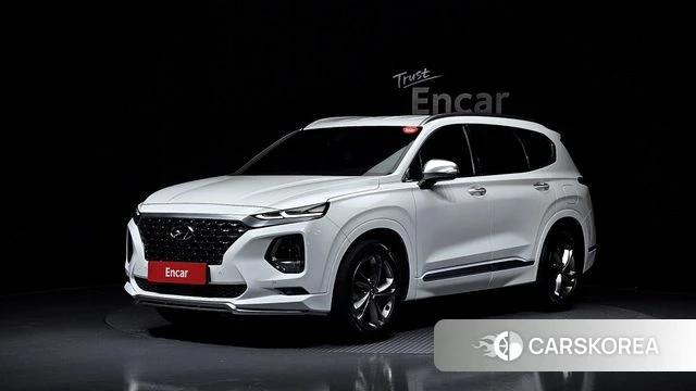 Hyundai Santa Fe TM 2020 Белый из Кореи