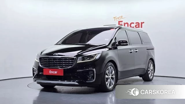 Kia The New Carnival 2018 Черный из Кореи