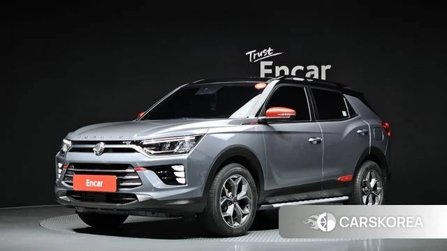 Ssangyong Beautiful Korando 2021 Серый из Кореи