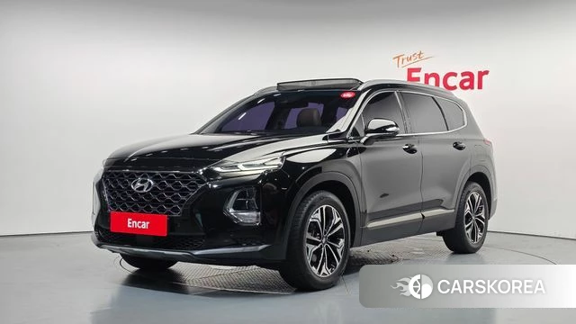 Hyundai Santa Fe TM 2019 Черный из Кореи