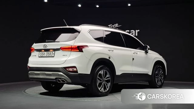 Hyundai Santa Fe TM 2018 Белый из Кореи