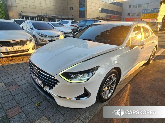 Hyundai Sonata (DN8) 2021 Белый из Кореи