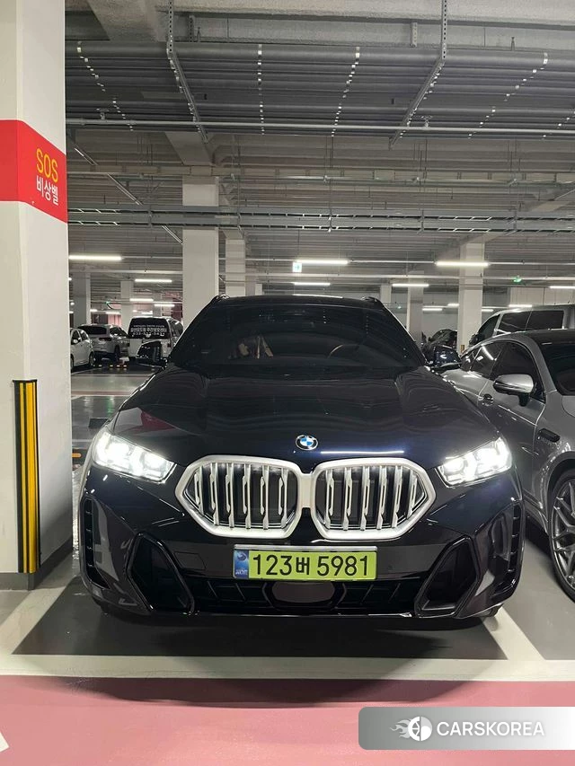 BMW X6 (G06) 2026 Черный из Кореи