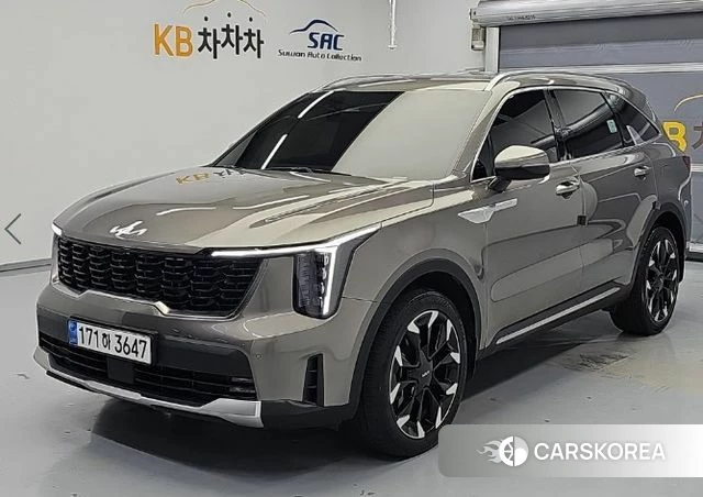 Kia The New Sorento 4th Generation 2023 Коричневый из Кореи