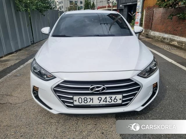 Hyundai Avante AD 2018 Белый из Кореи