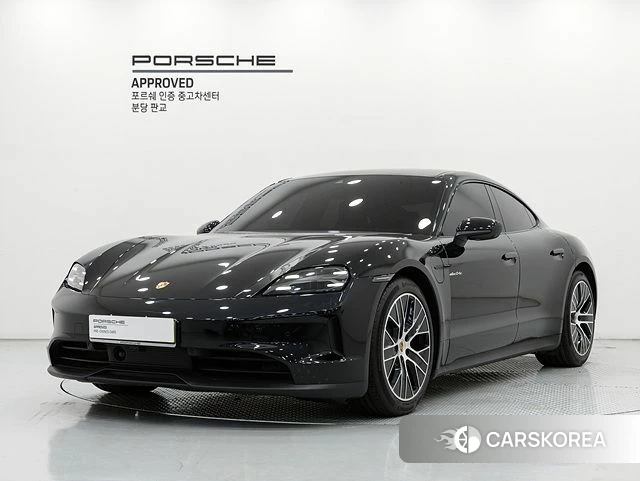 Porsche Taycan 2024 Черный из Кореи