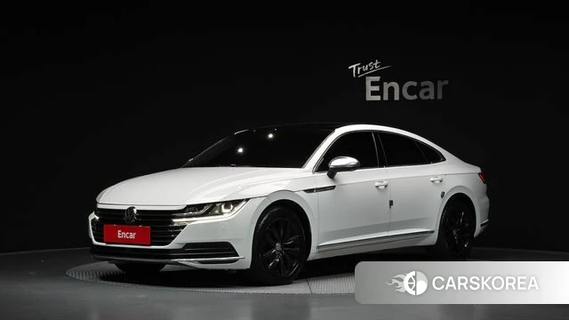 Volkswagen Arteon 2019 Белый из Кореи