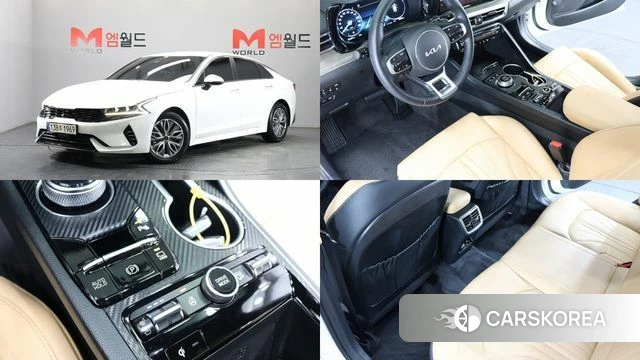 Kia K5 Hybrid 3rd Generation 2022 Белый из Кореи