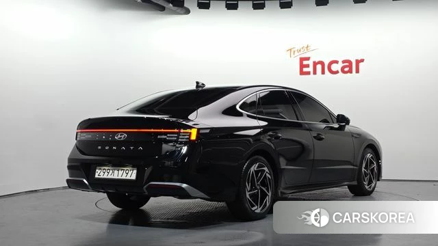 Hyundai Sonata D Edge (DN8) 2023 Черный из Кореи