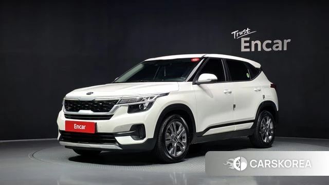 Kia Seltos 2021 Белый из Кореи