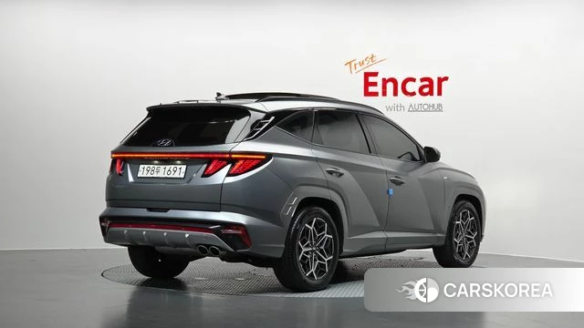 Hyundai Tucson Hybrid (NX4) 2022 Серый из Кореи