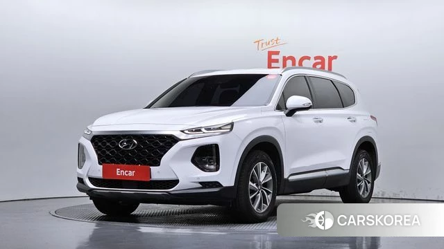 Hyundai Santa Fe TM 2019 Белый из Кореи