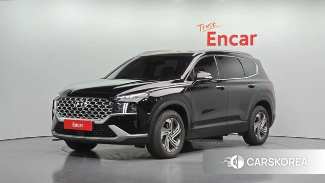Hyundai The New Santa Fe 2021 Черный из Кореи