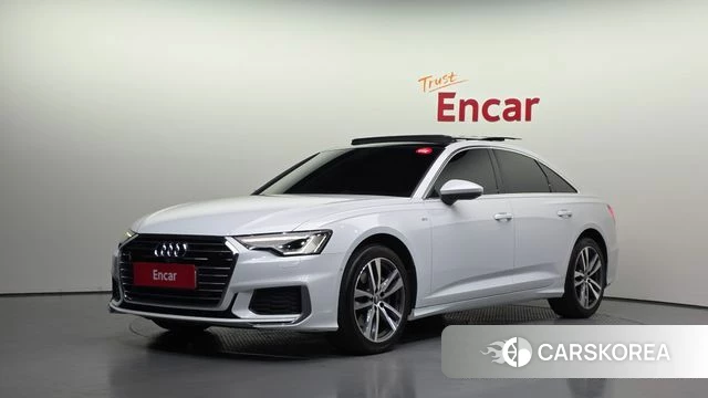 Audi A6 (C8) 2021 Белый из Кореи