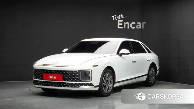 Hyundai Grandeur (GN7) 2025 Белый из Кореи