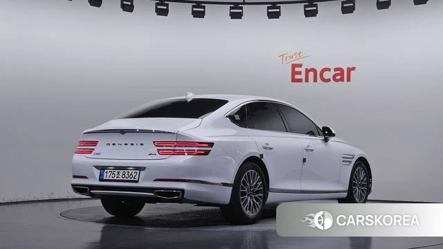 Genesis G80 (RG3) 2022 Белый из Кореи