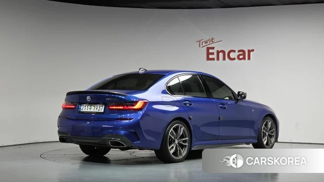BMW 3 Series (G20) 2022 Синий из Кореи