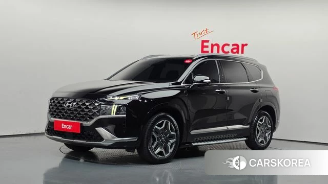 Hyundai The New Santa Fe 2022 Черный из Кореи
