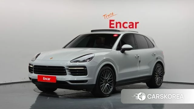 Porsche Cayenne (PO536) 2021 Серый из Кореи