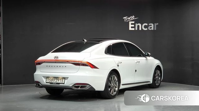 Hyundai The New Grandeur IG Hybrid 2019 Белый из Кореи