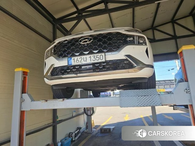 Hyundai The New Santa Fe 2023 Белый из Кореи