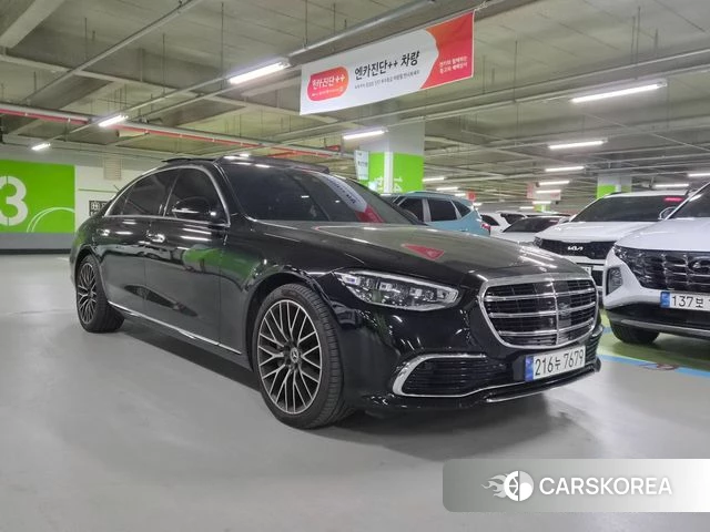 Mercedes-Benz S-Class W223 2023 Черный из Кореи