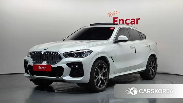 BMW X6 (G06) 2022 Белый из Кореи