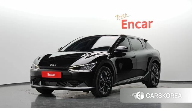 Kia EV6 2022 Черный из Кореи