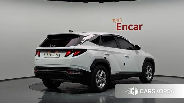 Hyundai Tucson (NX4) 2021 Белый из Кореи