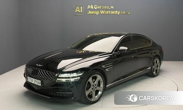 Genesis G80 (RG3) 2020 Черный из Кореи