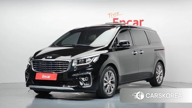 Kia The New Carnival 2018 Черный из Кореи