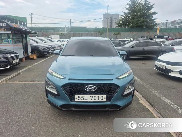 Hyundai Kona 2018 Синий нефрит из Кореи