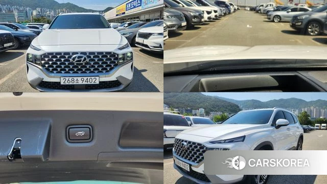 Hyundai The New Santa Fe 2022 Белый из Кореи