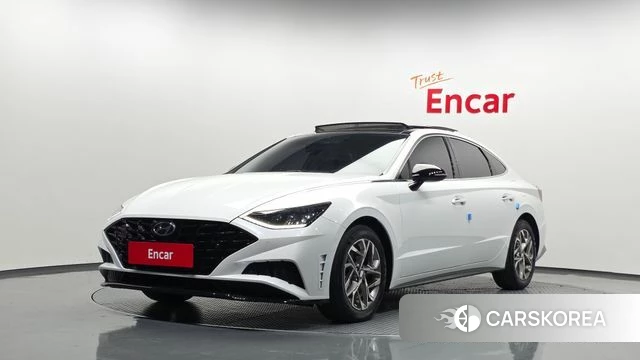 Hyundai Sonata (DN8) 2021 Белый из Кореи