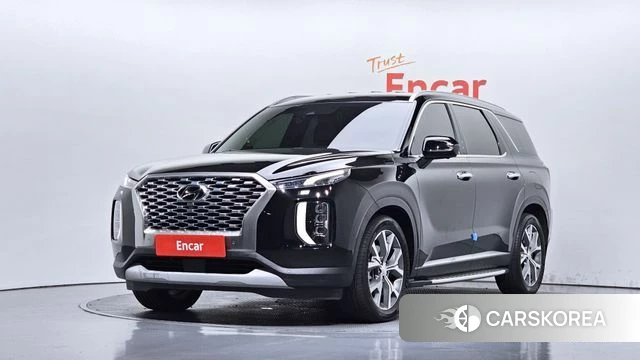 Hyundai Palisade 2021 Черный из Кореи