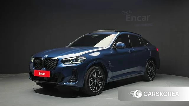 BMW X4 (G02) 2023 Синий из Кореи