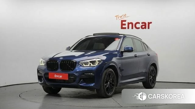 BMW X4 (G02) 2020 Синий из Кореи