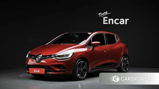 Renault Korea (Samsung) Clio 2019 Красный из Кореи