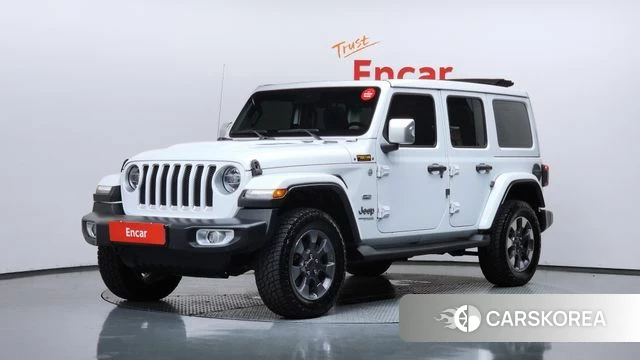 Jeep Wrangler (JL) 2020 Белый из Кореи, фото 2