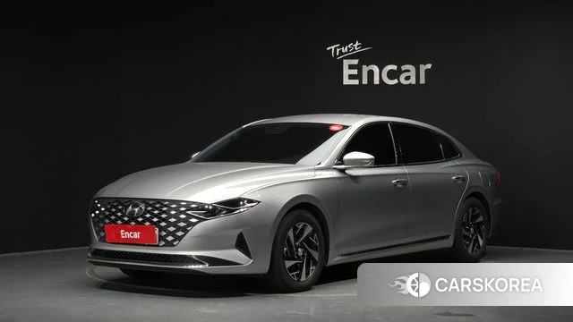 Hyundai The New Grandeur IG Hybrid 2021 Серебристо-серый из Кореи