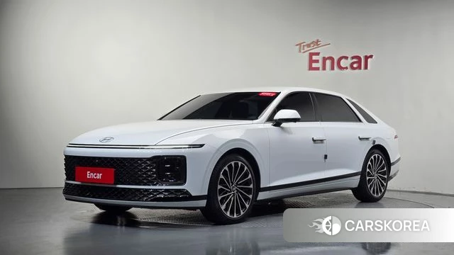 Hyundai Grandeur Hybrid (GN7) 2024 Белый из Кореи