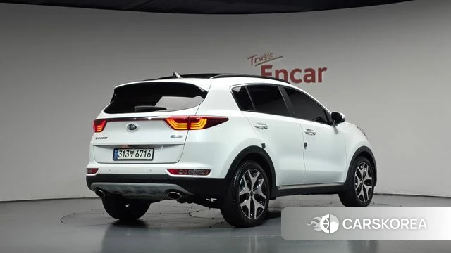 Kia Sportage 4th Generation 2018 Белый из Кореи
