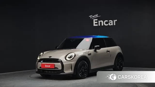 Mini Cooper 2021 Жемчужный цвет из Кореи