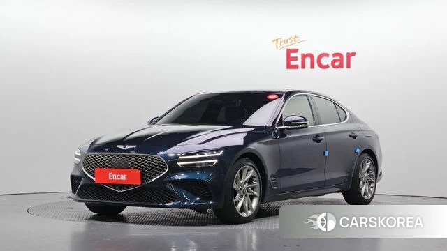 Genesis The New G70 2021 Синий из Кореи