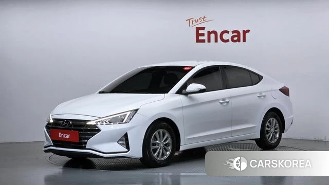 Hyundai The New Avante AD 2019 Белый из Кореи